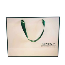 Designed Custom Marble Gift Paper Shopping Bags